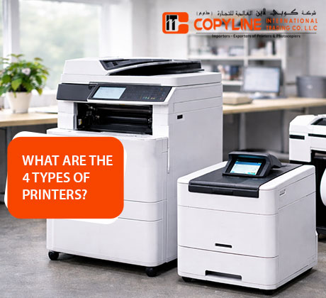 What are the 4 types of printers?